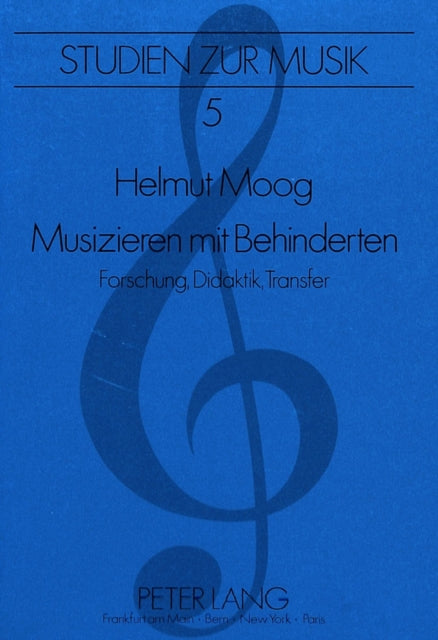 Book cover of: Musizieren mit Behinderten