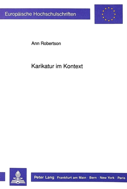 Book cover of: Karikatur im Kontext