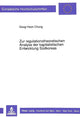 Book cover of: Zur regulationstheoretischen Analyse der kapitalistischen Entwicklung Suedkoreas
