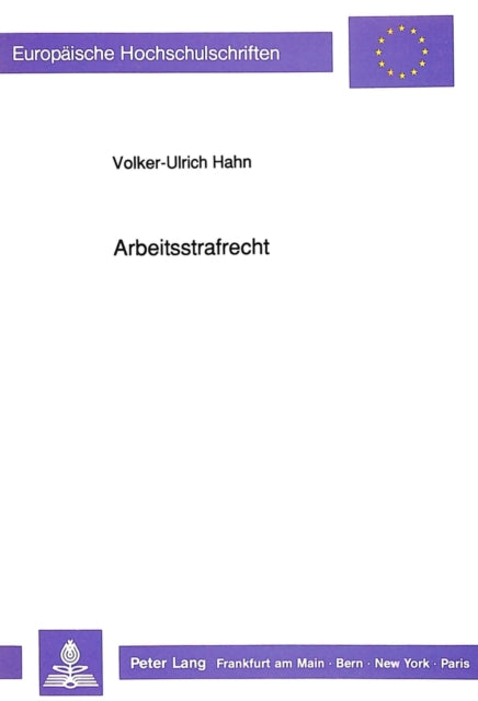 Book cover of: Arbeitsstrafrecht