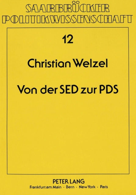Book cover of: Von der SED zur PDS