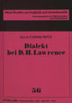 Book cover of: Dialekt bei D. H. Lawrence