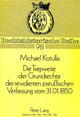 Book cover of: Die Tragweite der Grundrechte der revidierten preuischen Verfassung vom 31.01.1850