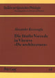 Book cover of: Die fuenfte Vorrede in Vitruvs «De architektura». By: Alexander Kessissoglu