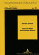 Book cover of: Glauben Heißt Nicht Immer Wissen