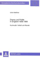 Book cover of: Drama und Politik in England 1656-1669