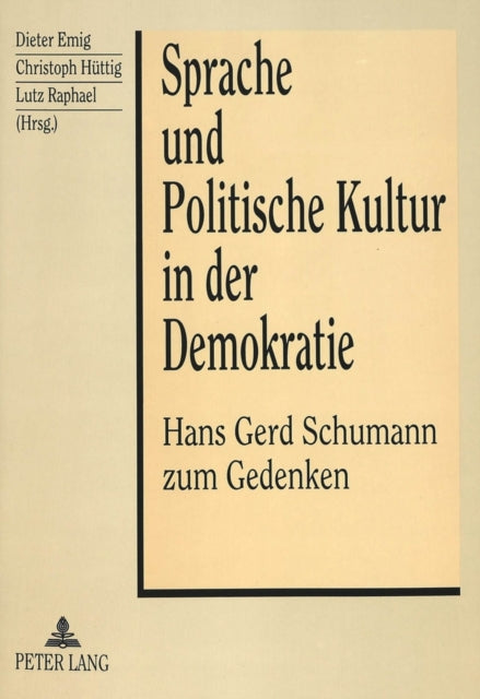 Book cover of: Sprache und Politische Kultur in der Demokratie