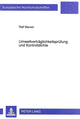 Book cover of: Umweltvertraeglichkeitspruefung und Kontrolldichte