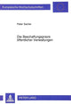 Book cover of: Die Beschaffungspraxis oeffentlicher Verwaltungen