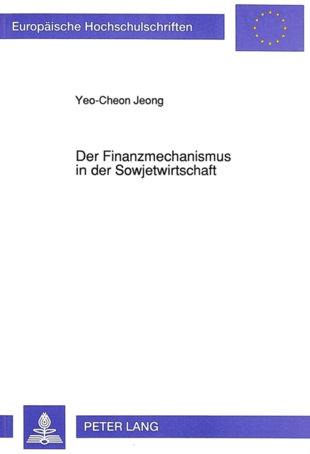 Book cover of: Der Finanzmechanismus in der Sowjetwirtschaft