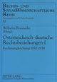 Book cover of: Oesterreichisch-deutsche Rechtsbeziehungen I