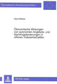 Book cover of: Oekonomische Wirkungen von autonomen Angebots- und Nachfrageaenderungen in offenen Volkswirtschaften