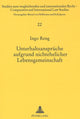 Book cover of: Unterhaltsansprueche aufgrund nichtehelicher Lebensgemeinschaft. By: Ingo Reng