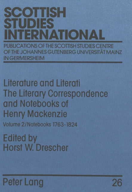 Book cover of: Literature and Literati. By: Henry Mackenzie