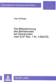 Book cover of: Die Mitbestimmung des Betriebsrates bei Ueberstunden nach  87 Abs. 1 Nr. 3 BetrVG