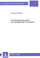 Book cover of: Die Erbengemeinschaft im Internationalen Privatrecht