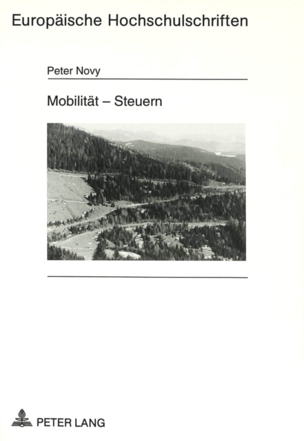 Book cover of: Mobilitaet - Steuern