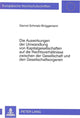 Book cover of: Die Auswirkungen der Umwandlung von Kapitalgesellschaften auf die Rechtsverhaeltnisse zwischen der Gesellschaft und den Gesellschaftsorganen