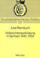 Book cover of: Volksrichterausbildung in Sachsen 1945-1950