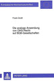 Book cover of: Die analoge Anwendung von OHG-Recht auf BGB-Gesellschaften
