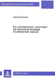 Book cover of: Die amerikanische «Jeremiade» als rhetorische Strategie im oeffentlichen Diskurs