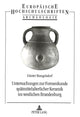 Book cover of: Untersuchungen zur Formenkunde spaetmittelalterlicher Keramik im westlichen Brandenburg
