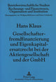 Book cover of: Gesellschafterfremdfinanzierung und Eigenkapitalersatzrecht bei der Aktiengesellschaft und der GmbH