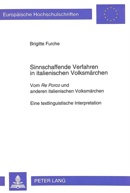 Book cover of: Sinnschaffende Verfahren in italienischen Volksmaerchen