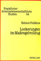 Book cover of: Lockerungen im Maregelvollzug