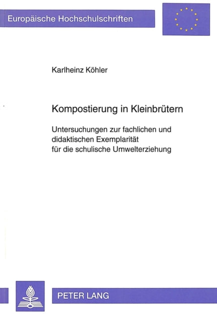 Book cover of: Kompostierung in Kleinbruetern