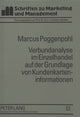 Book cover of: Verbundanalyse im Einzelhandel auf der Grundlage von Kundenkarteninformationen