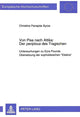 Book cover of: Von Pisa nach Attika: Der «periplous» des Tragischen