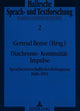 Book cover of: Diachronie - Kontinuitaet - Impulse
