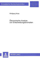 Book cover of: Oekonomische Analyse von Entscheidungsanomalien