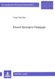 Book cover of: Eduard Sprangers Paedagogik