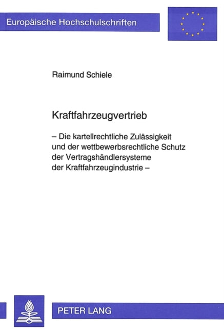 Book cover of: Kraftfahrzeugvertrieb