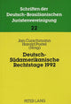 Book cover of: Deutsch-Suedamerikanische Rechtstage 1992