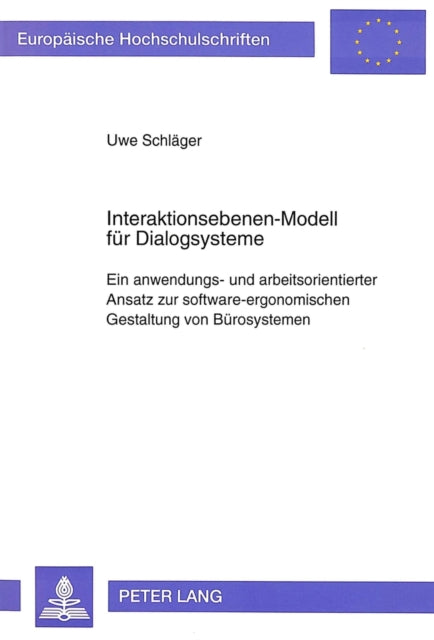 Book cover of: Interaktionsebenen-Modell fuer Dialogsysteme