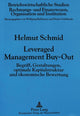Book cover of: Leveraged Management Buy-Out
