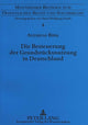 Book cover of: Die Besteuerung der Grundstuecksnutzung in Deutschland