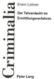 Book cover of: Der Tatverdacht im Ermittlungsverfahren