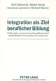 Book cover of: Integration als Ziel beruflicher Bildung