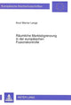 Book cover of: Raeumliche Marktabgrenzung in der europaeischen Fusionskontrolle