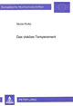 Book cover of: Das viskoese Temperament