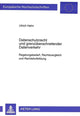 Book cover of: Datenschutzrecht und grenzueberschreitender Datenverkehr