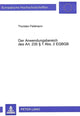 Book cover of: Der Anwendungsbereich des Art. 235  1 Abs. 2 EGBGB