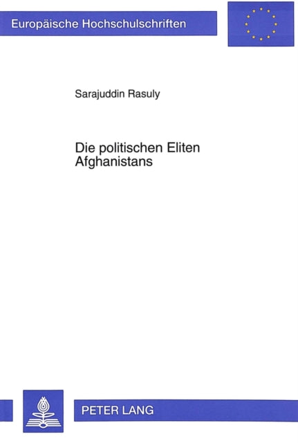 Book cover of: Die politischen Eliten Afghanistans
