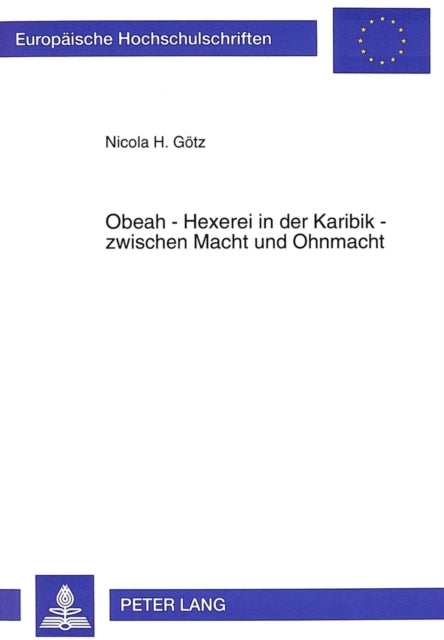 Book cover of: Obeah - Hexerei in der Karibik - zwischen Macht und Ohnmacht