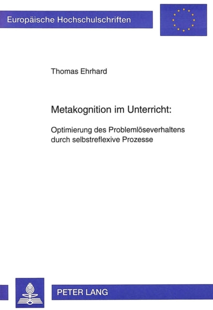 Book cover of: Metakognition im Unterricht: