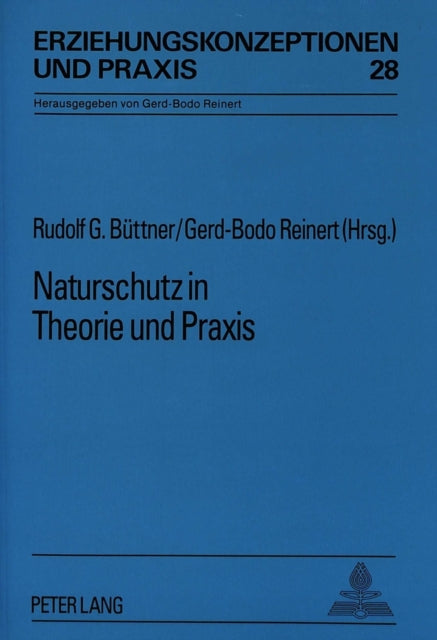 Book cover of: Naturschutz in Theorie und Praxis
